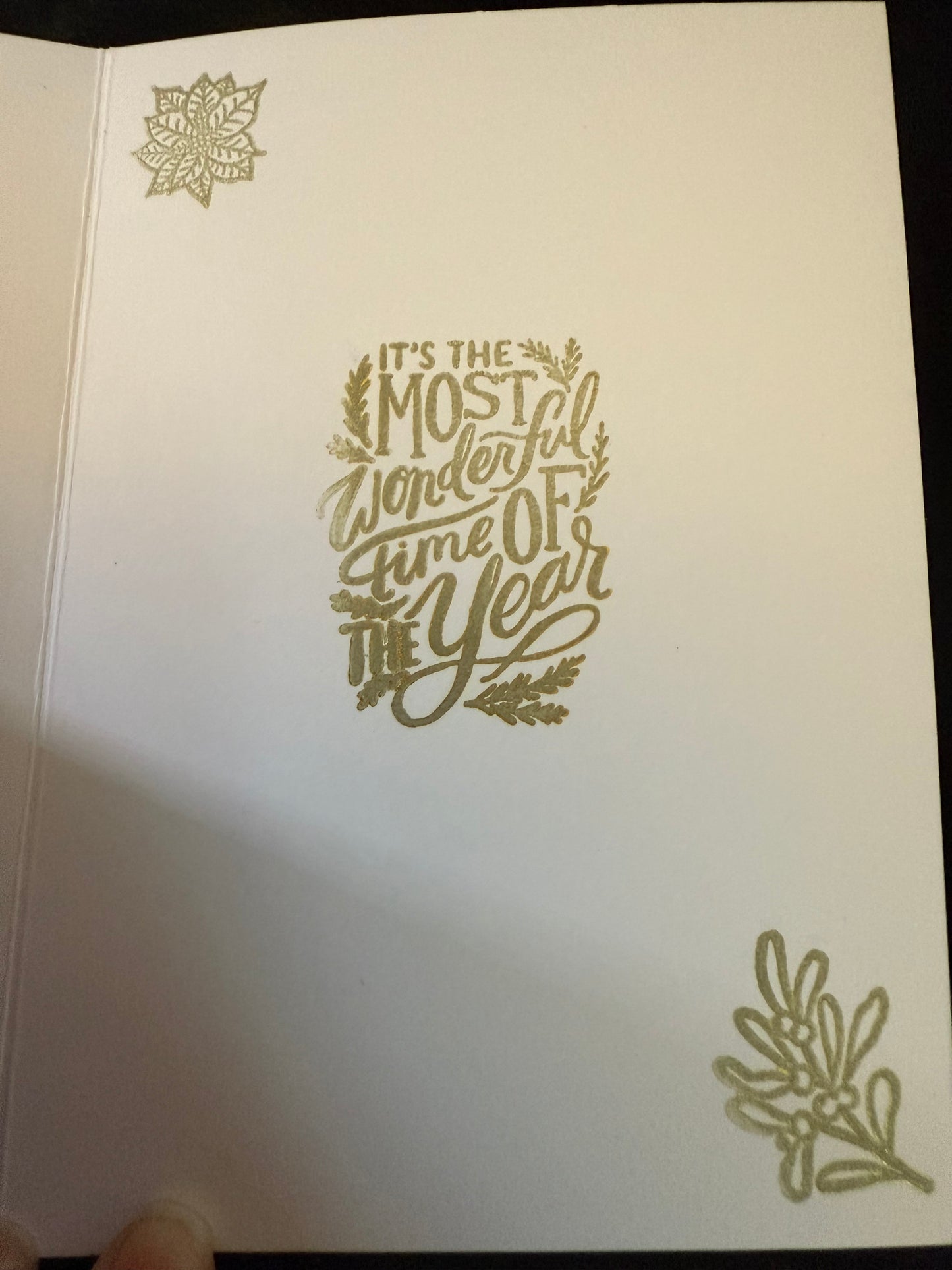 6x4 Traditional Christmas Card
