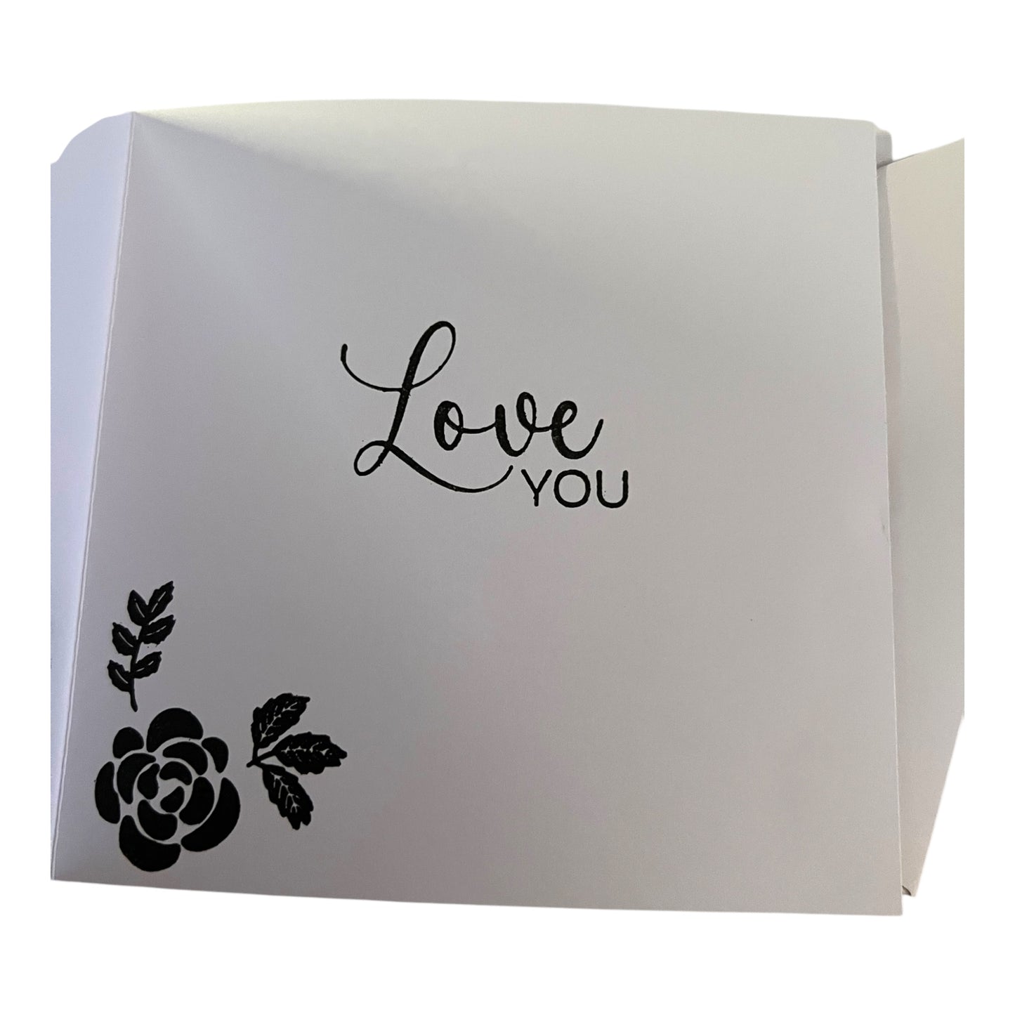 Red Rose Valentine's Day Card