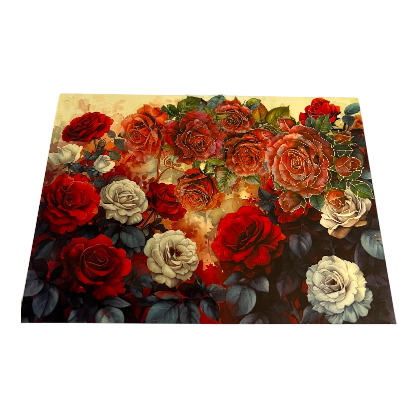 Rose Garden Blank Card