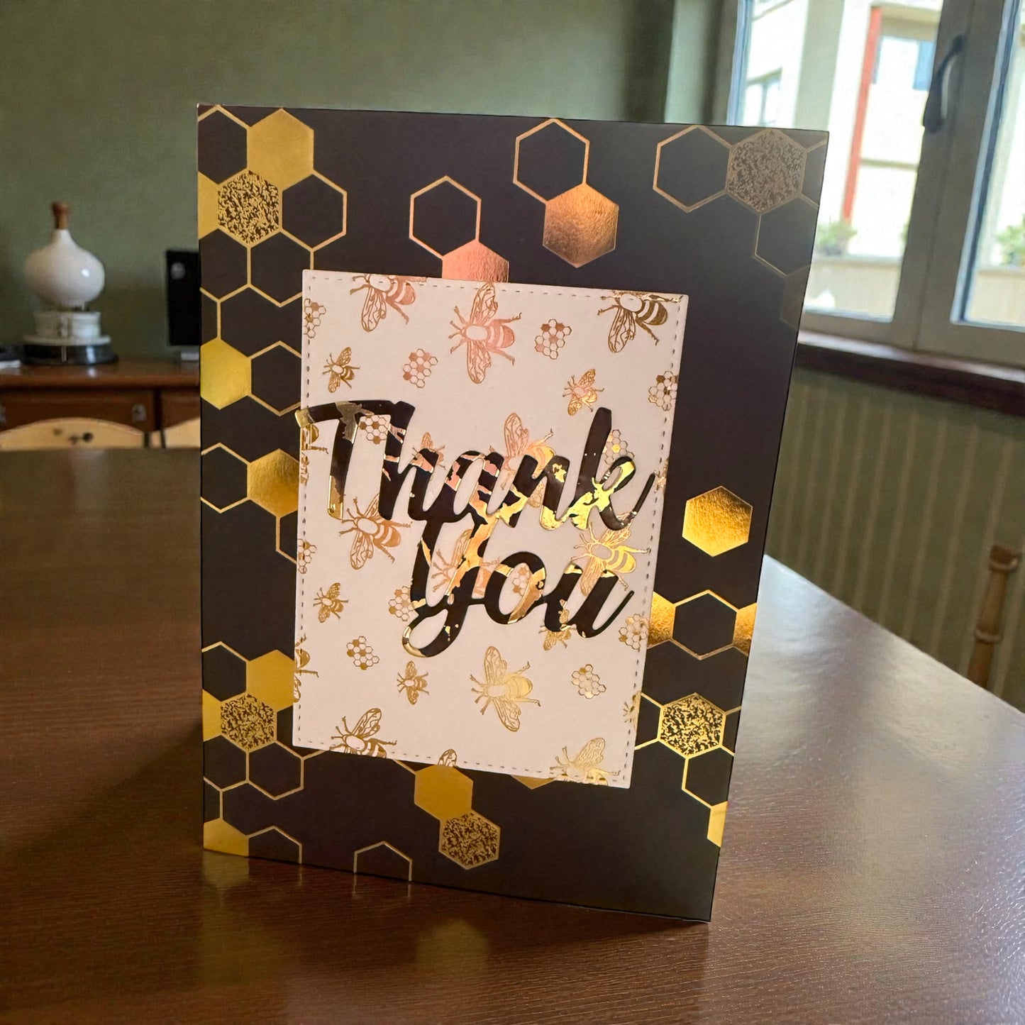 Bee Thank You Card - 5x7in