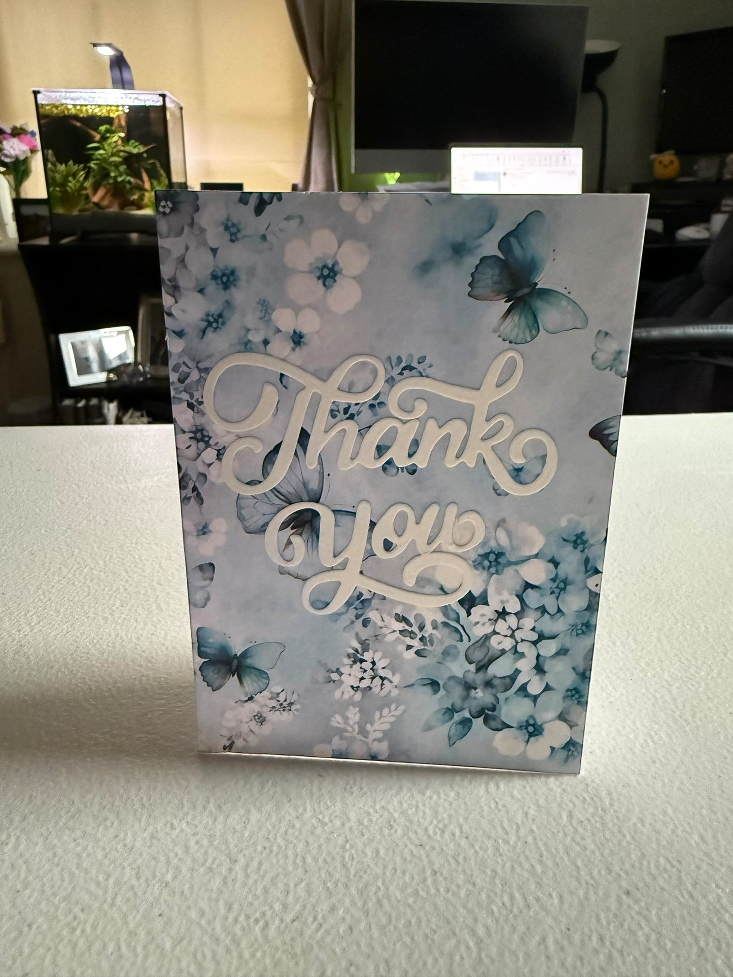 6x4 Thank You Card
