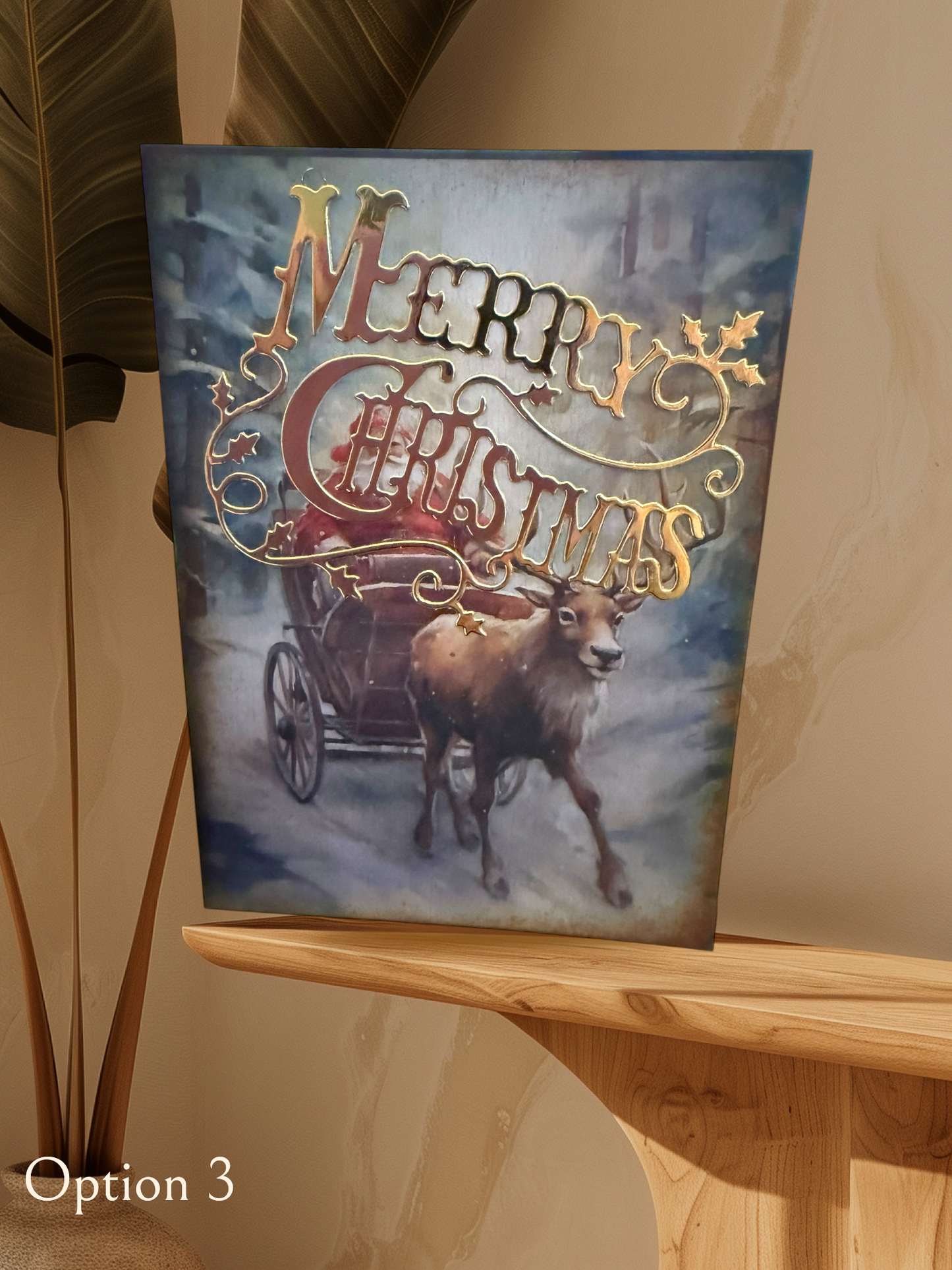 6x4 Traditional Christmas Card