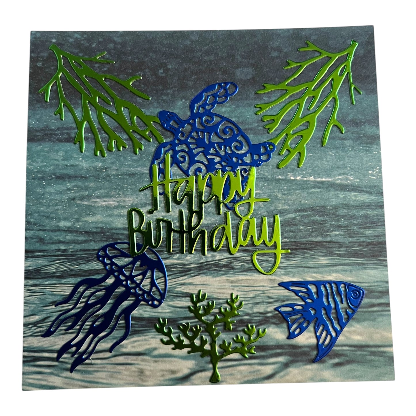 Turtle and Friends Birthday Card