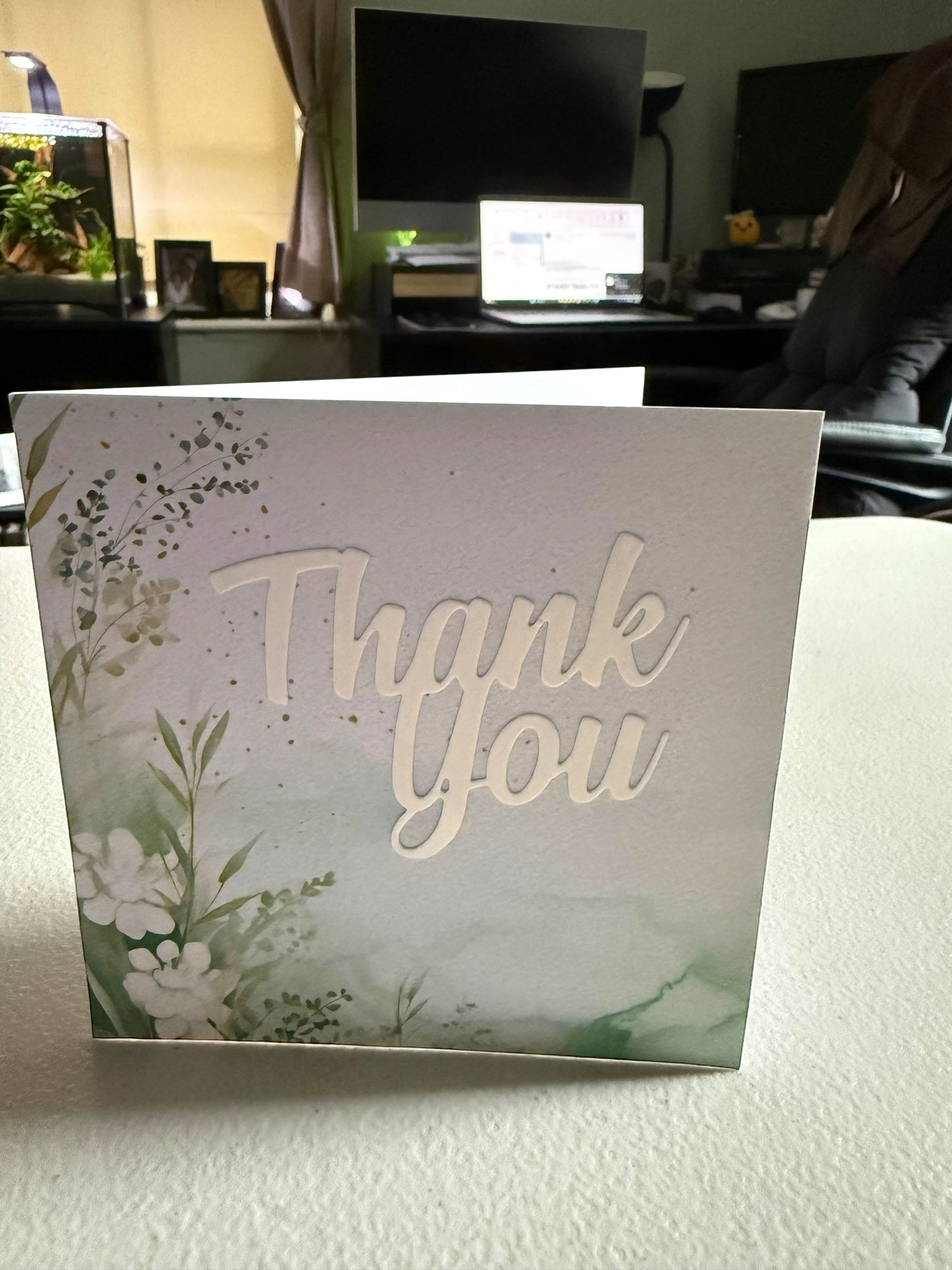 5x5 Thank You Card