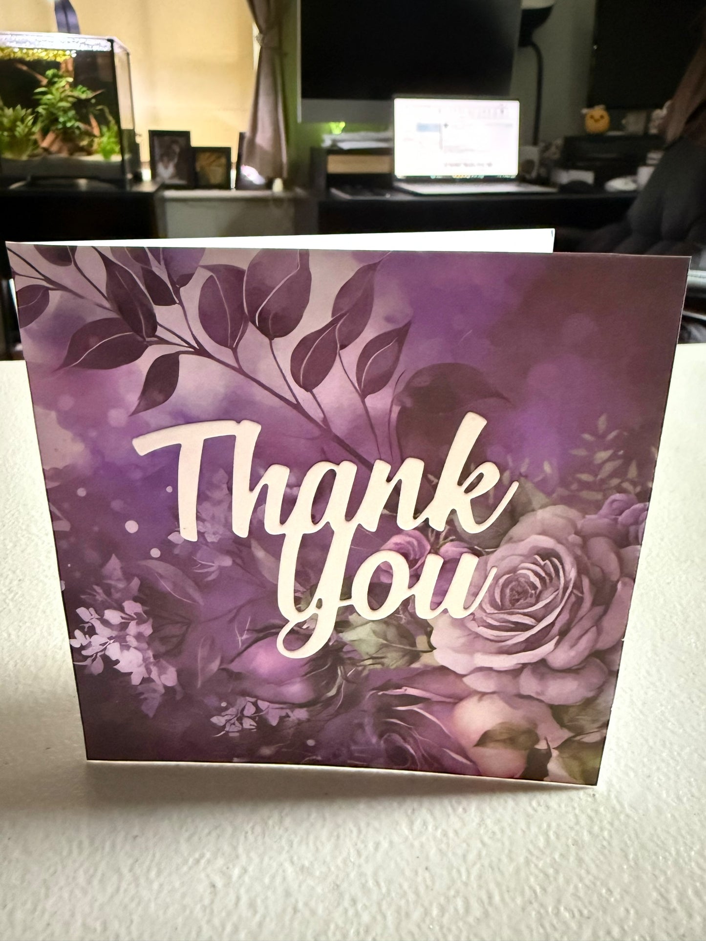 5x5 Thank You Card