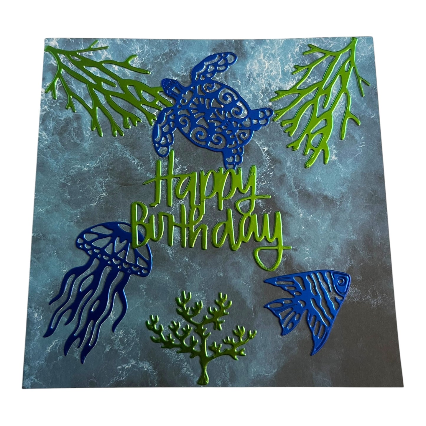 Turtle and Friends Birthday Card