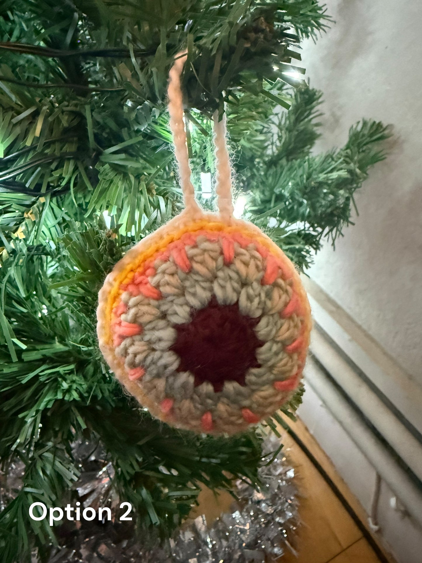 Crochet Christmas Tree Baubles
