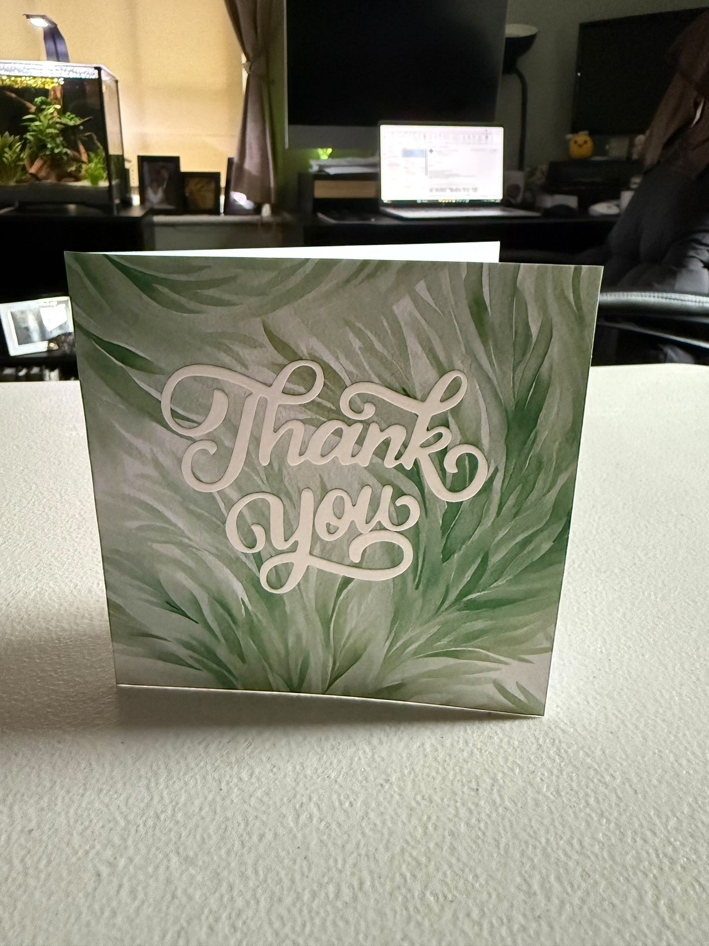 5x5 Thank You Card
