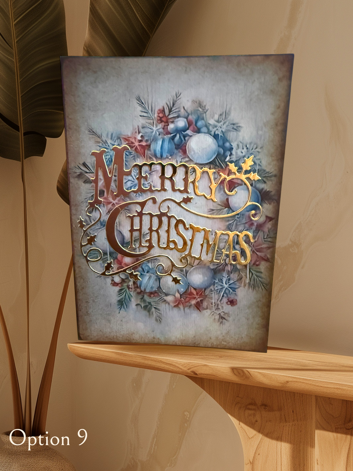 6x4 Traditional Christmas Card