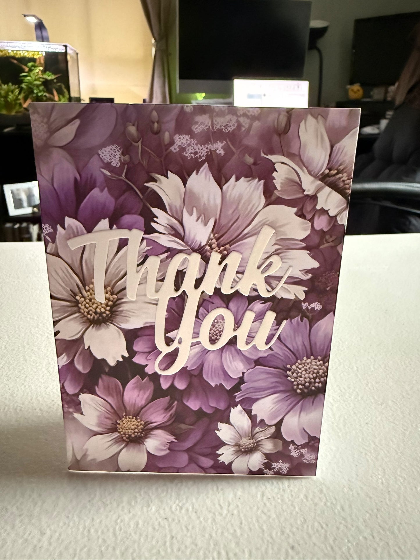 6x4 Thank You Card