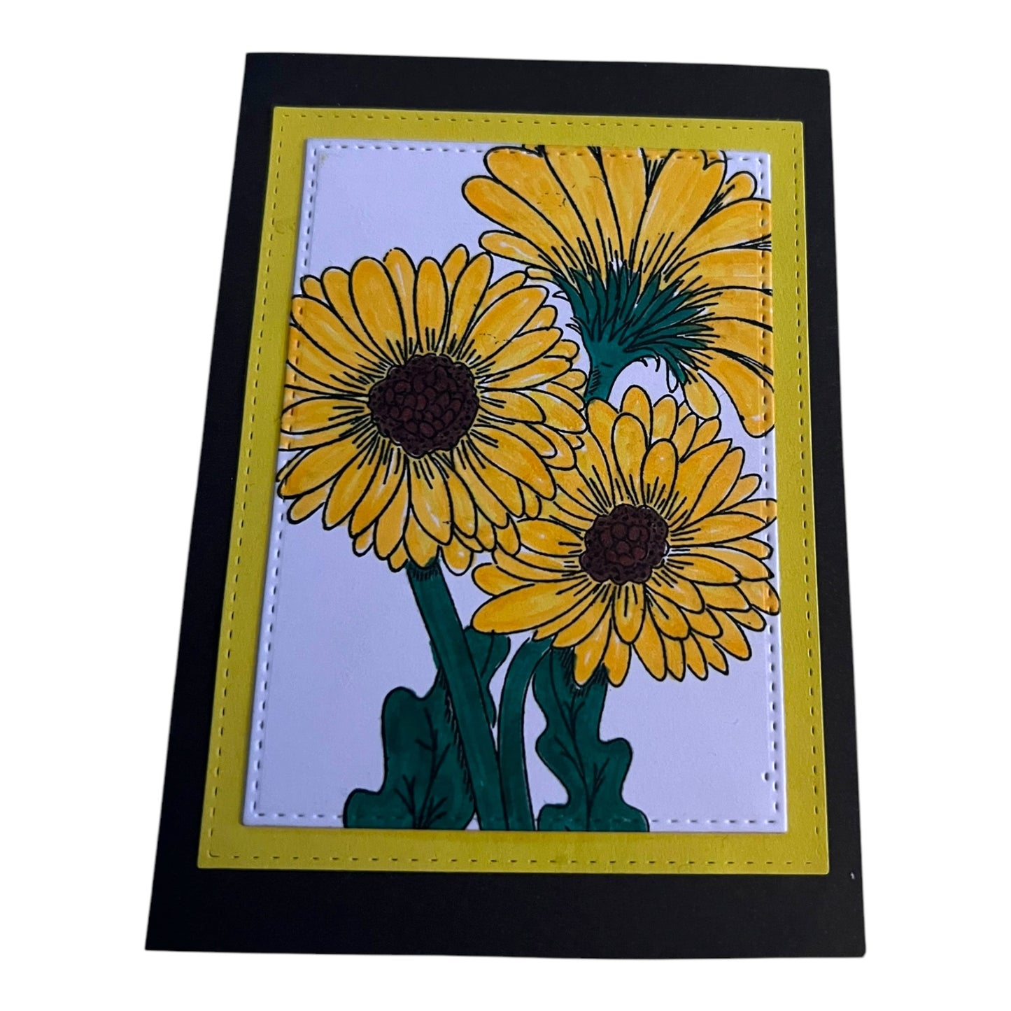 Sunflower Blank Card