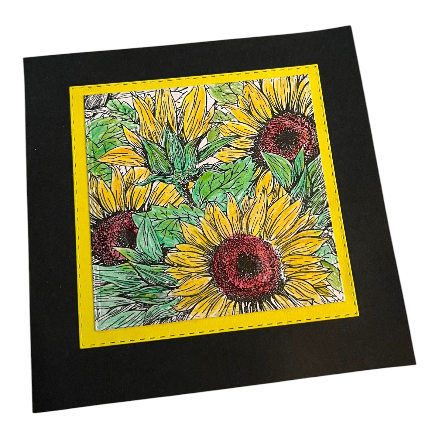 Sunflower Blank Card