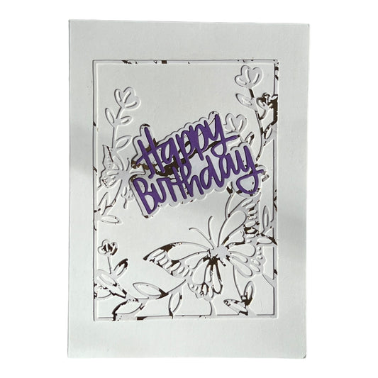 Butterfly Birthday Card