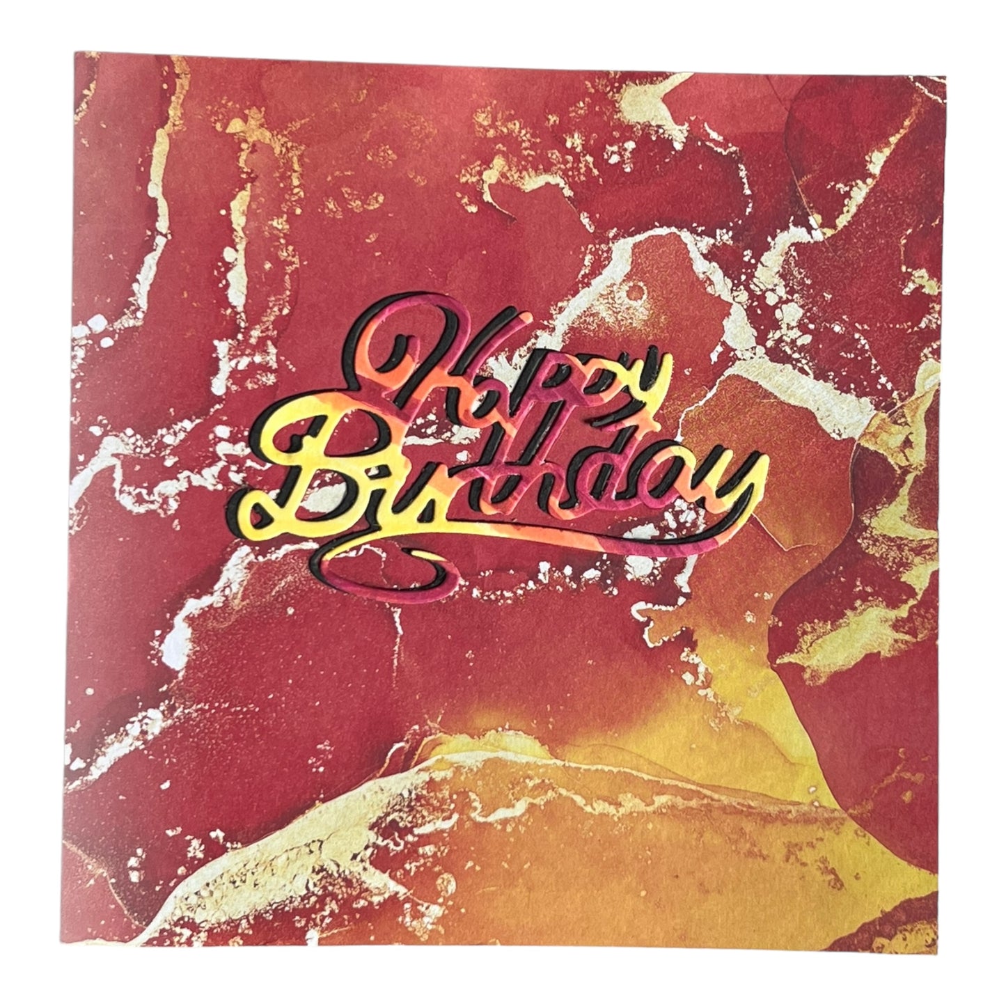 Volcano Birthday Card