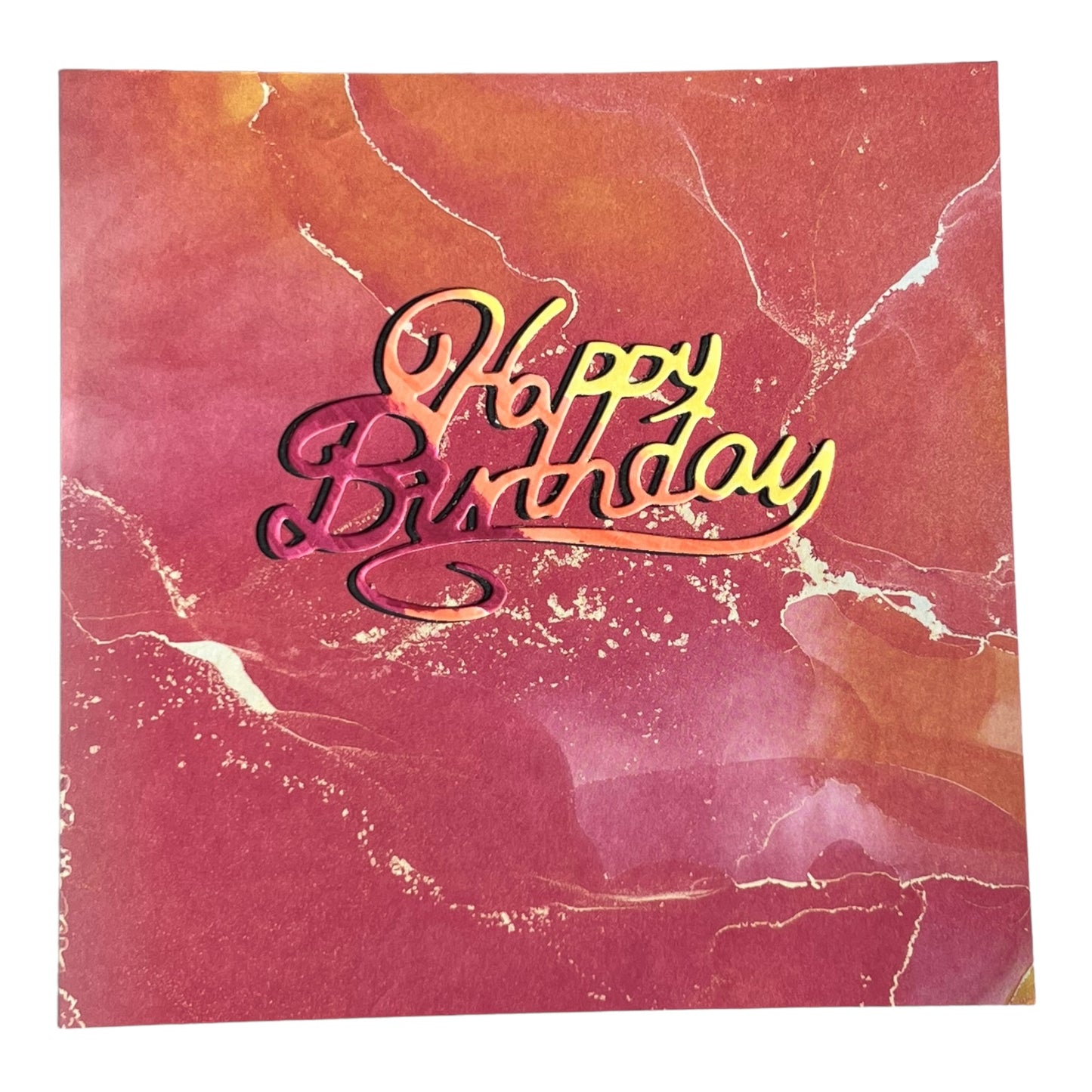 Volcano Birthday Card