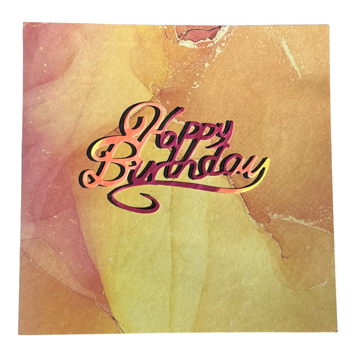 Volcano Birthday Card