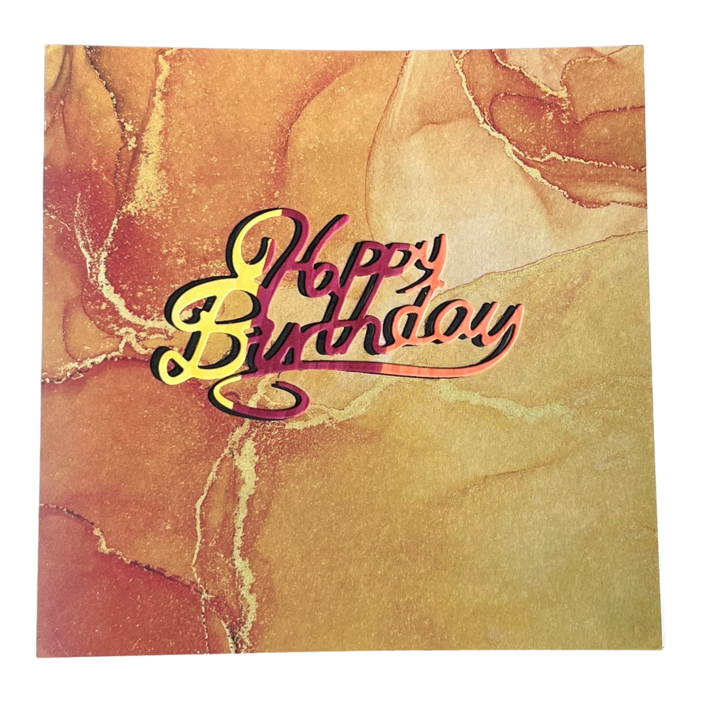 Volcano Birthday Card