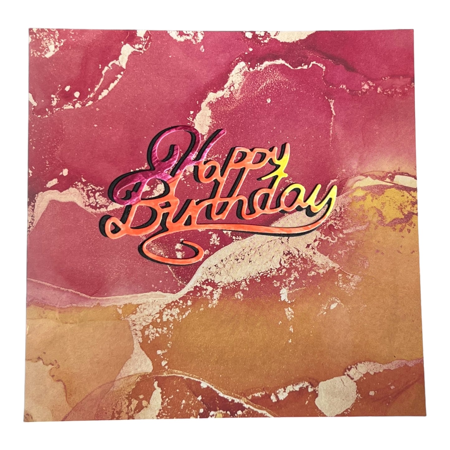 Volcano Birthday Card