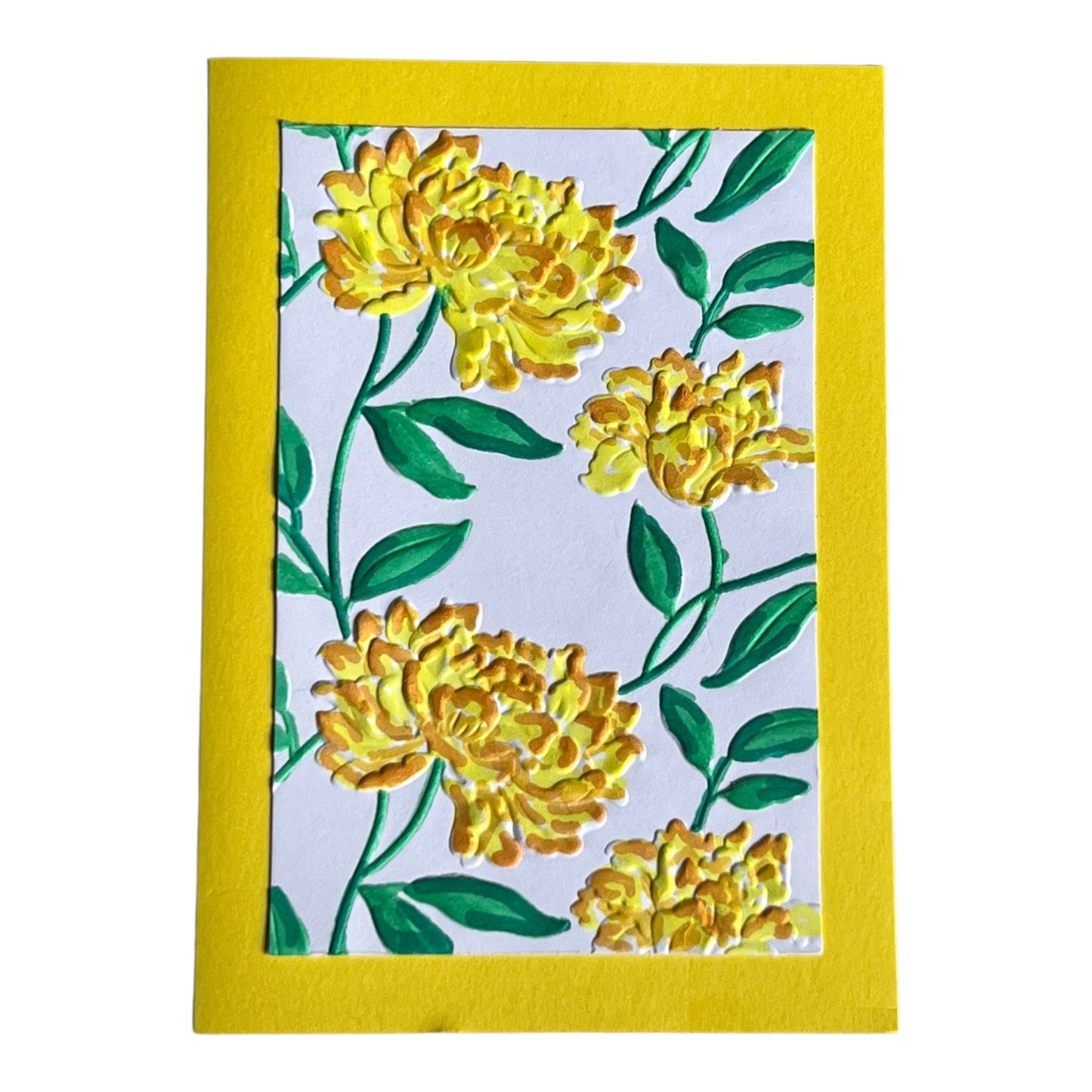 Peony Birthday Card