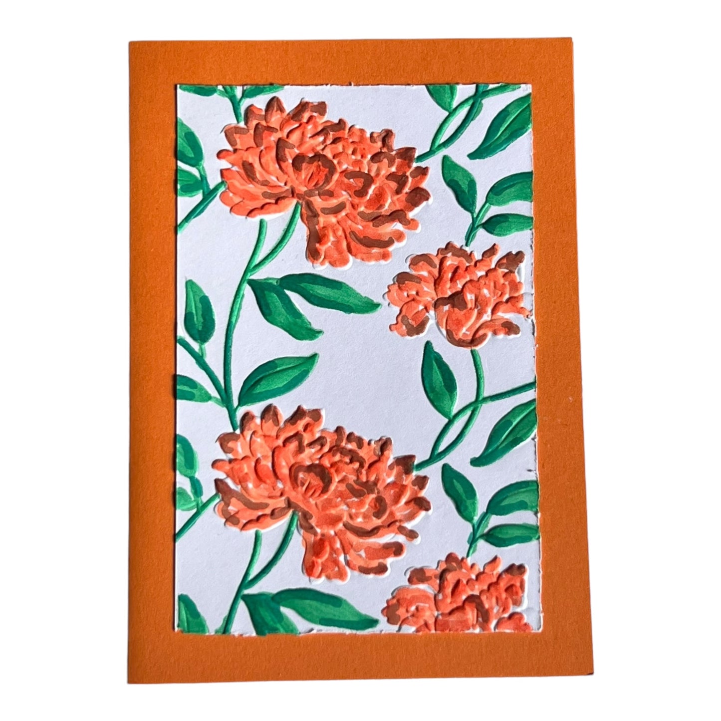 Peony Birthday Card