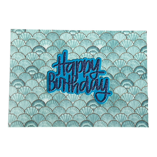 Turquoise Birthday Card Collection