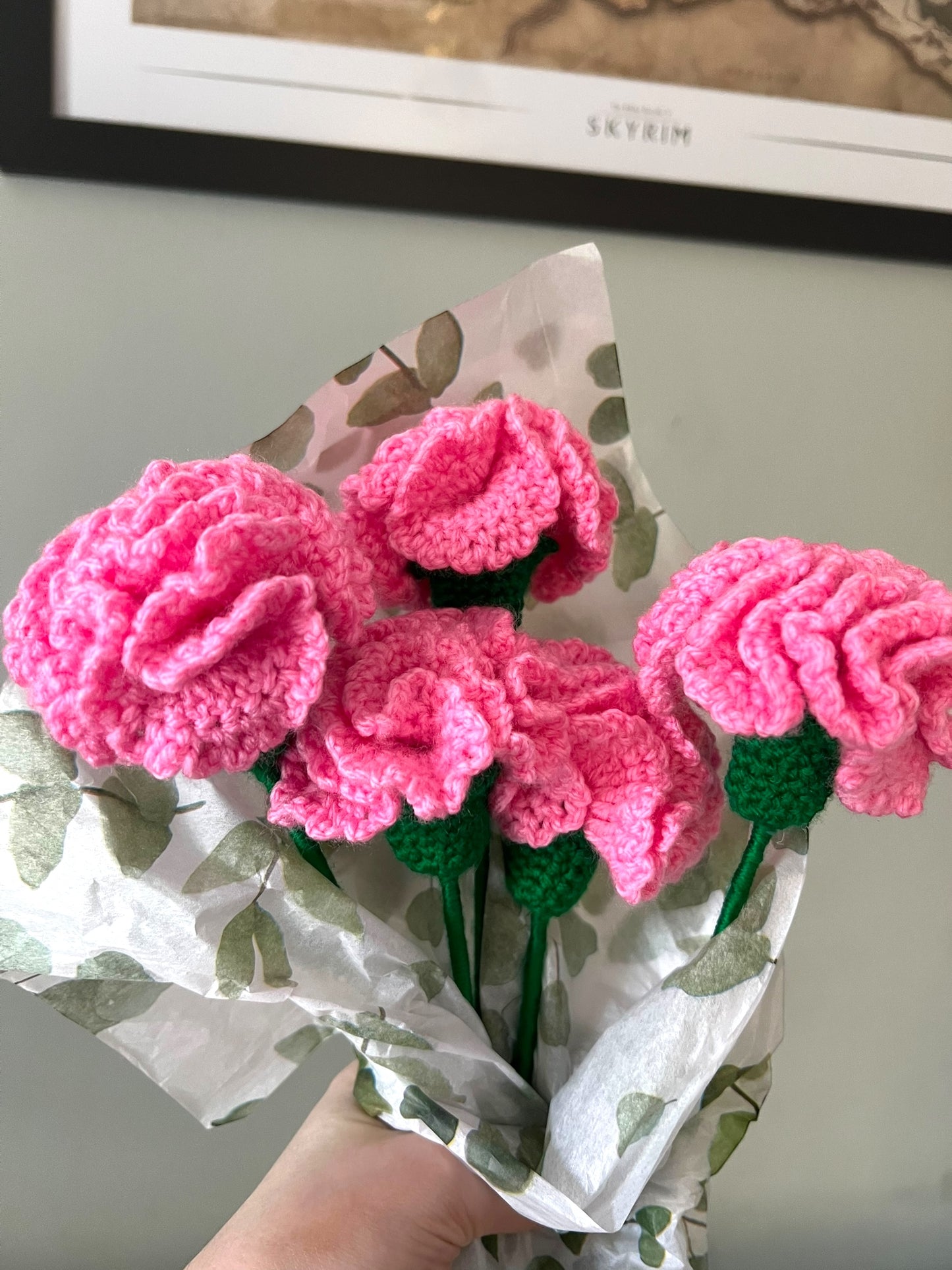 Crochet Carnation