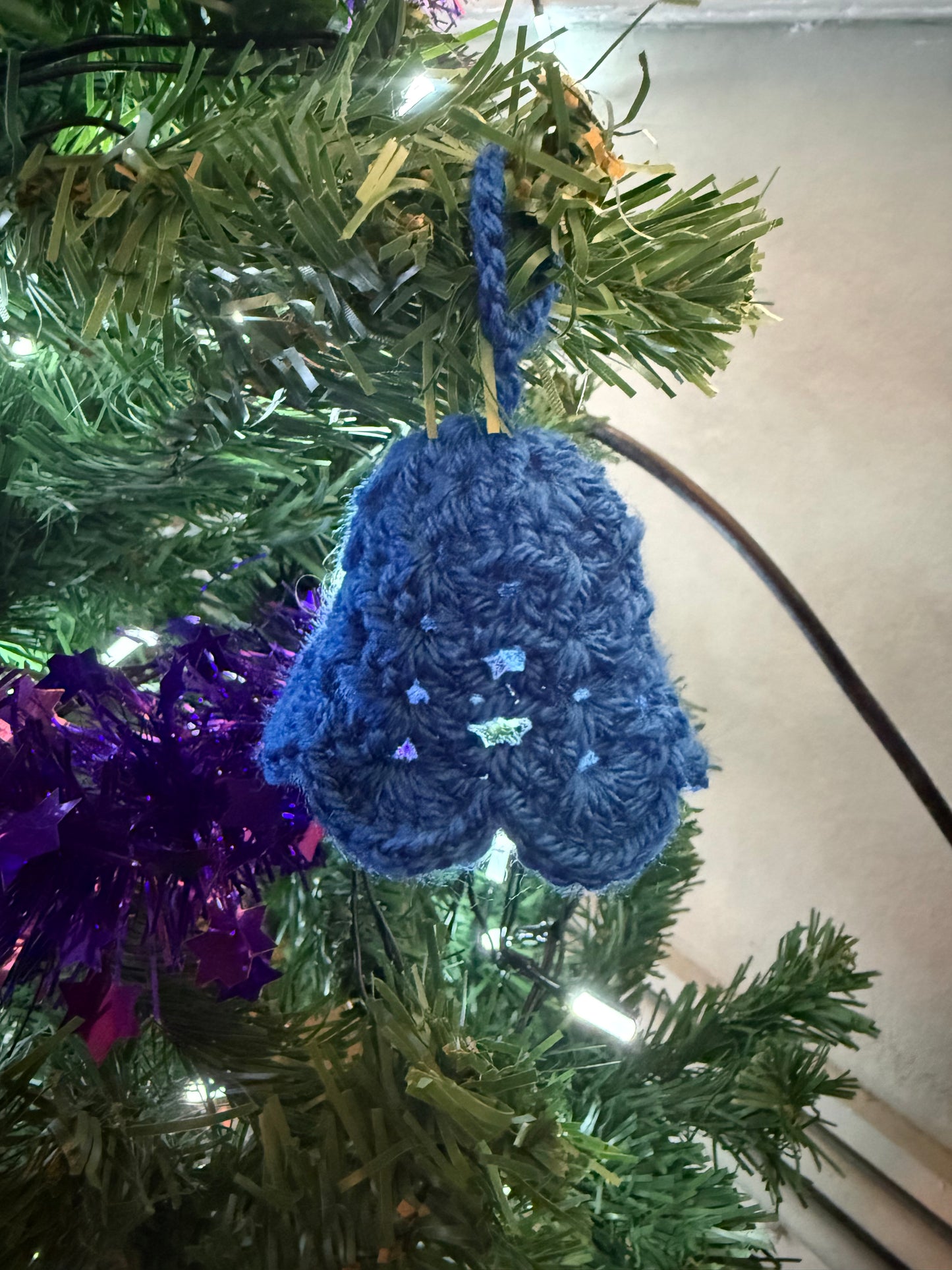 Crochet Bell Ornament