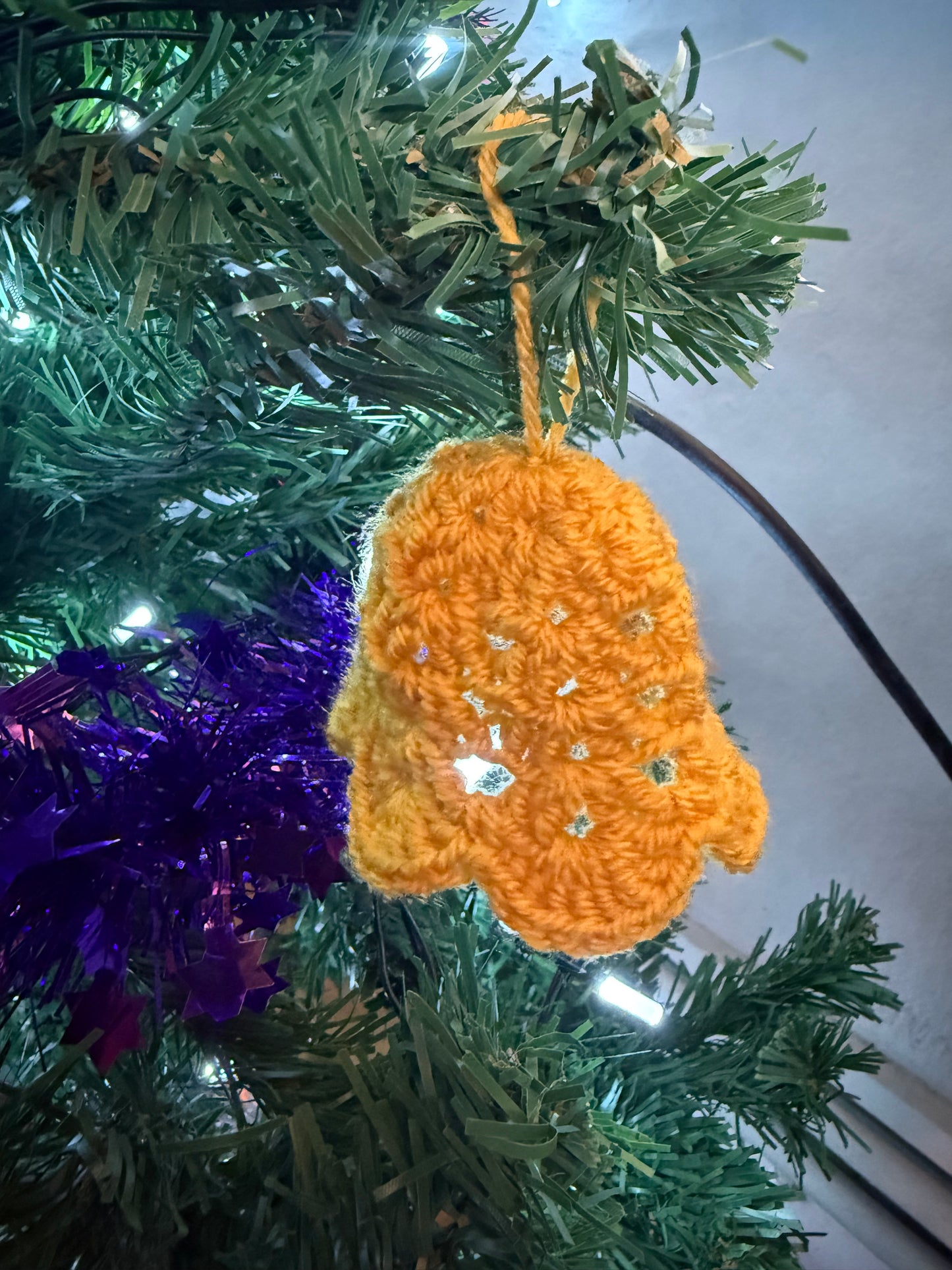 Crochet Bell Ornament