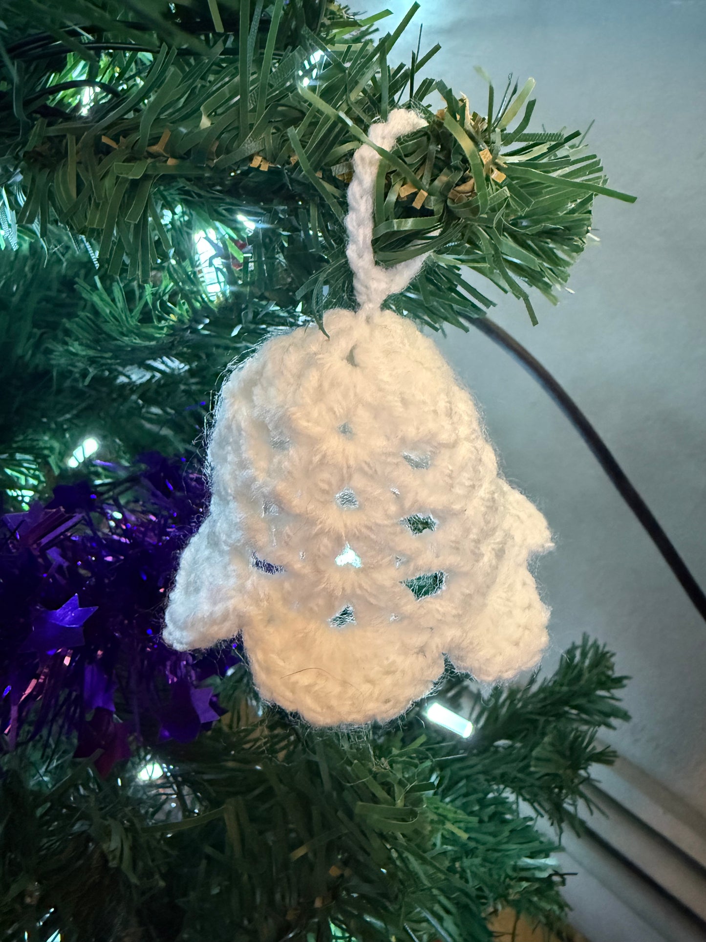 Crochet Bell Ornament