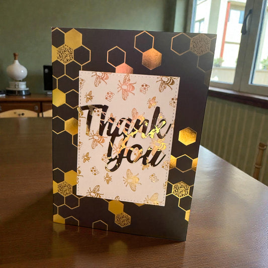 Bee Thank You Card - 5x7in