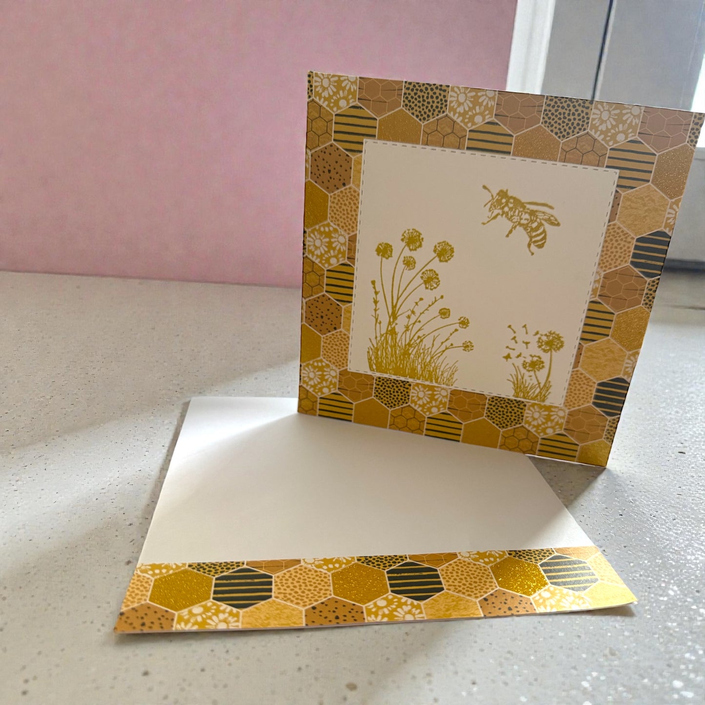 Blank Bee Cards (Set of 3)