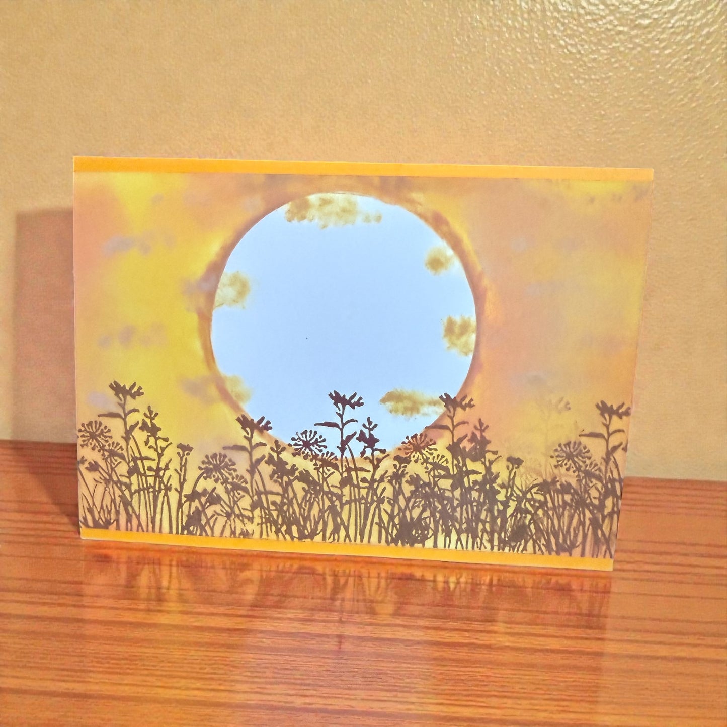 5x7in Countryside Scene Blank Card