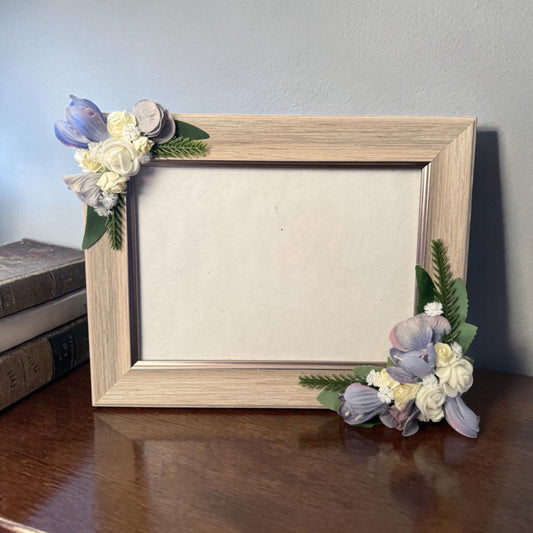 Artificial Flower Photo Frame 012