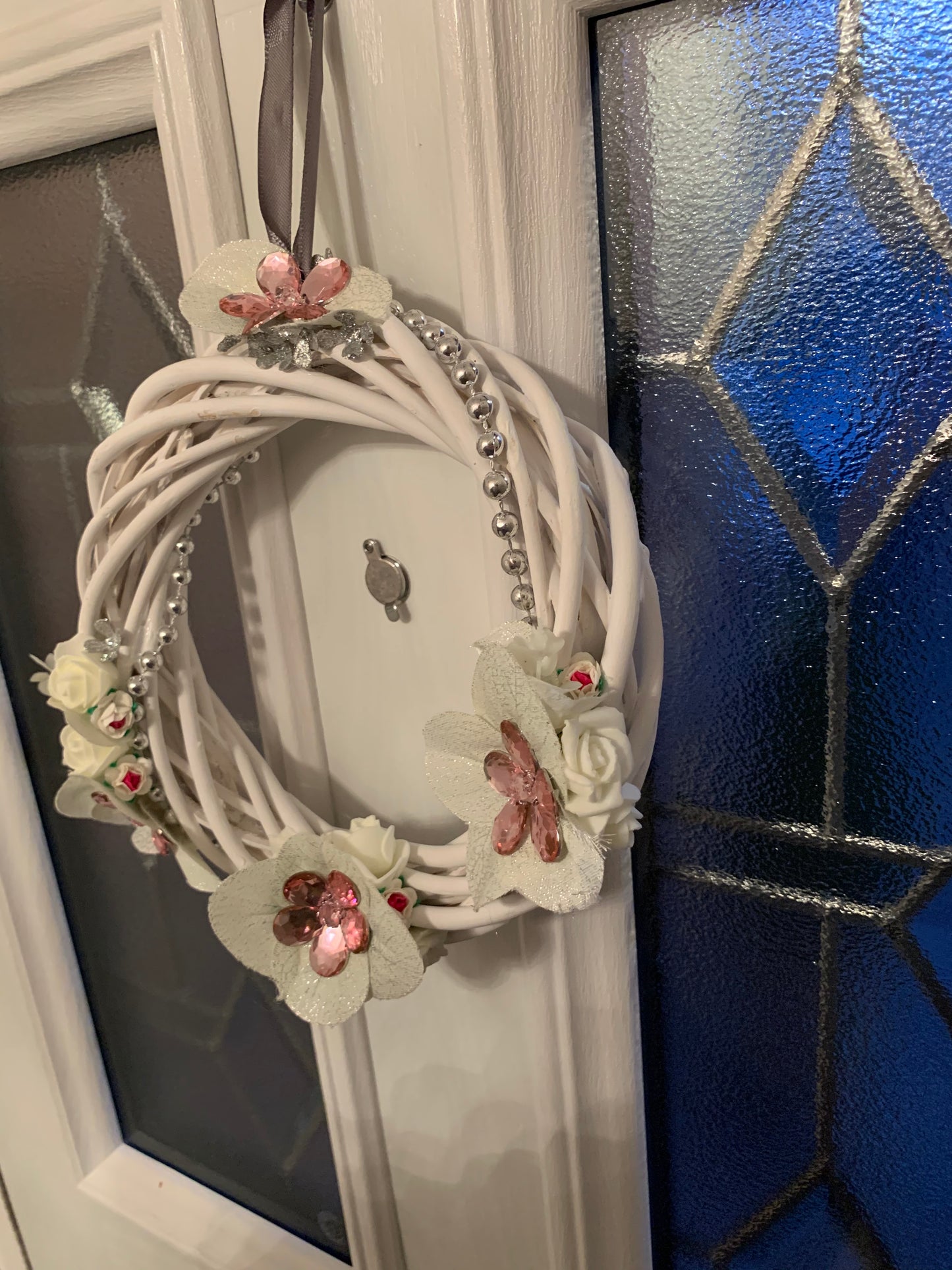 Christmas Wreath - Pink Bling